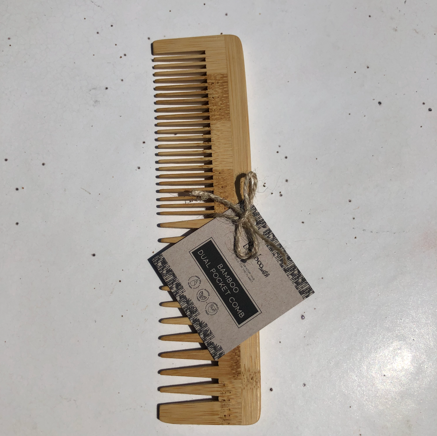 Bamboo Dual Comb